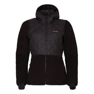 Columbia CRESTED PEAK FULL ZIP Női kabát, fekete, méret