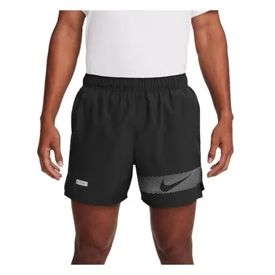 Nike CHALLENGER FLASH Férfi rövidnadrág futáshoz, fekete, méret