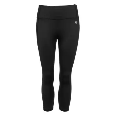 Fitforce NOUHA Női 3/4-es leggings, fekete, méret