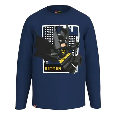 LEGO® kidswear T-SHIRT L/S Fiú felső, sötétkék, méret