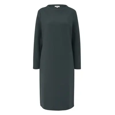 s.Oliver RL LONG SLEEVE DRESS NOOS Midi ruha, sötétzöld, méret