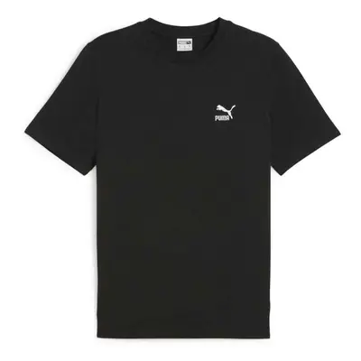 Puma CLASSICS SMALL LOGO TEE Férfi póló, fekete, méret