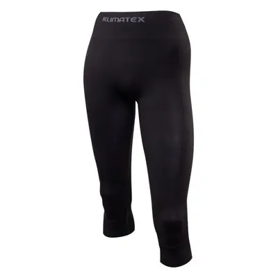 Klimatex ARKA Női 3/4-es varrásmentes legging, fekete, méret