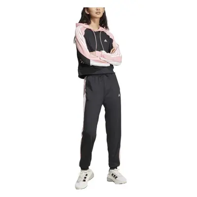 adidas BOLDBLOCK TRACK SUIT Lányka melegítő szett, fekete, méret