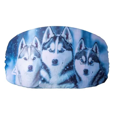 Laceto SKI GOGGLES COVER WOLF Szövethuzat síszemüveghez, mix, méret