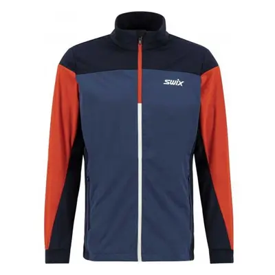 Swix CROSS Softshell kabát, kék, méret