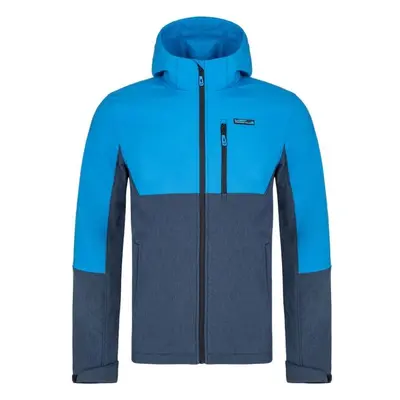 LOAP LUSTAV Férfi softshell kabát, kék, méret