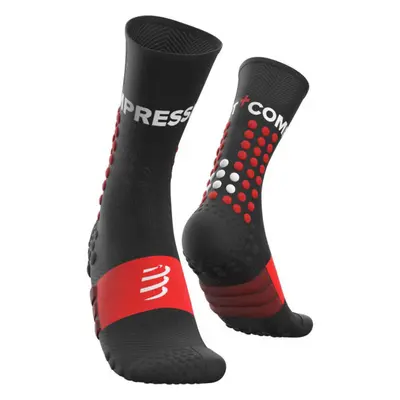 Compressport ULTRA TRAIL SOCKS Futózokni, fekete, méret