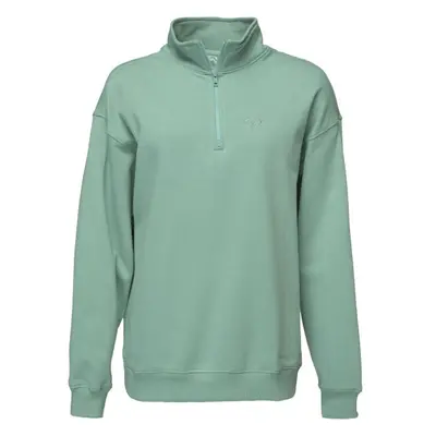 Roxy ESSENTIAL ENERGY HALF ZIP Női pulóver, világoskék, méret