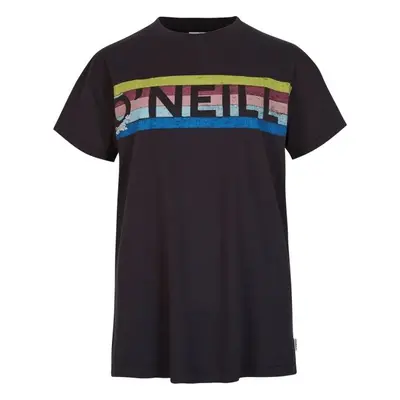 O'Neill CONNECTIVE GRAPHIC LONG TSHIRT Női póló, fekete, méret