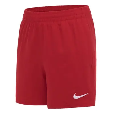 Nike ESSENTIAL Fiú fürdőnadrág, piros, méret