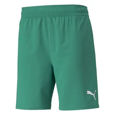 Puma TEAMFINAL SHORTS Férfi futball rövidnadrág, zöld, méret