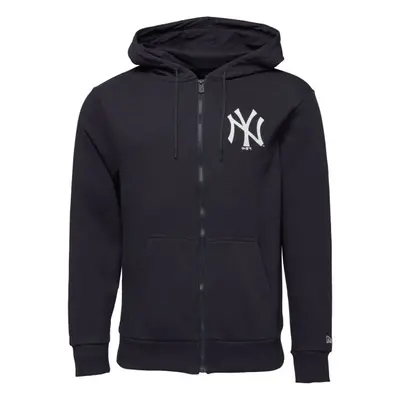 New Era MLB ESSENTIALS FZ HOODY NEYYAN Férfi pulóver, sötétkék, méret