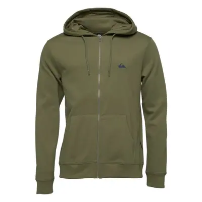 Quiksilver BASIC HOOD ZIP YOUNG MEN Férfi pulóver, khaki, méret