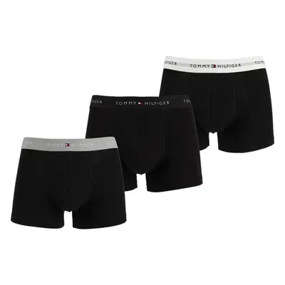 Tommy Hilfiger SIGNATURE CTN ESS-3P WB TRUNK Férfi bokszeralsó, fekete, méret