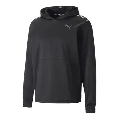 Puma FIT LIGHTWEIGHT PWRFLEECE HOODIE Férfi pulóver, fekete, méret