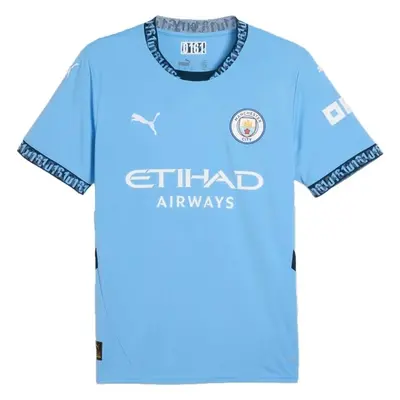 Puma MANCHESTER CITY FC HOME JERSEY REPLICA Férfi futballmez, világoskék, méret