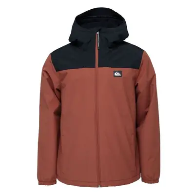 Quiksilver OVERCAST 3K WARM JACKET Férfi kabát, bordó, méret