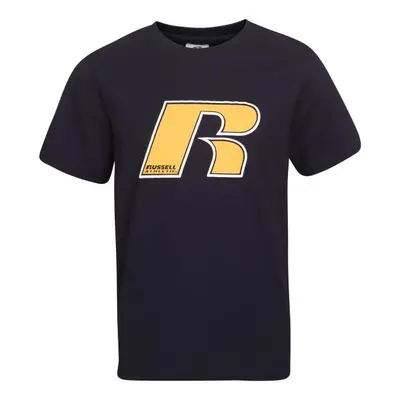 Russell Athletic LONG SLEEVE TEE SHIRT Gyerek póló, sötétkék, méret