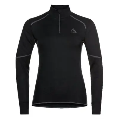 Odlo BL TOP TURTLE NECKL/S HALF ZIP ACTIVE X Női felső, fekete, méret