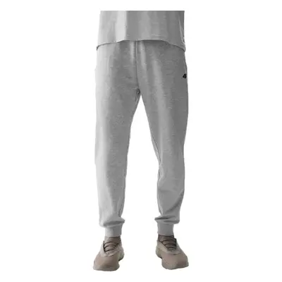 4F TROUSERS BASIC Férfi melegítőnadrág, szürke, méret