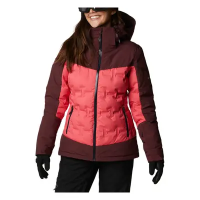 Columbia WILD CARD DOWN JACKET Női síkabát, piros, méret