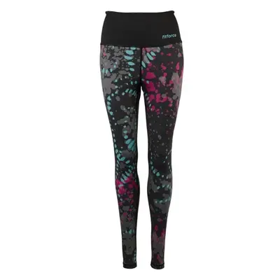 Fitforce JETTE Női fitnesz leggings, fekete, méret