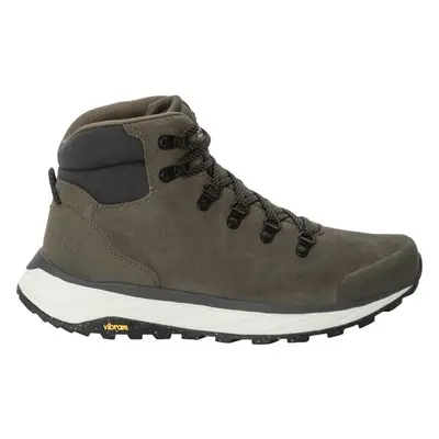 Jack Wolfskin TERRAVENTURE URBAN MID Férfi outdoor cipő, sötétszürke, méret