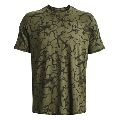 Under Armour UA RUSH ENERGY PRINT SS Férfi funkcionális felső, khaki, méret