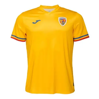 Joma FED. FUTBOL RUMANÍA REPLICA SHORT SLEEVE T-SHIRT Férfi futballmez, sárga, méret