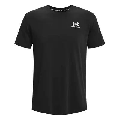 Under Armour LOGO EMB HEAVYWEIGHT Férfi póló, fekete, méret