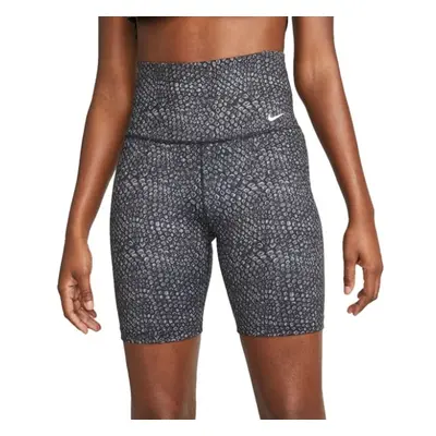 Nike ONE HR 7IN SHORT AOP Női rövidnadrág, fekete, méret