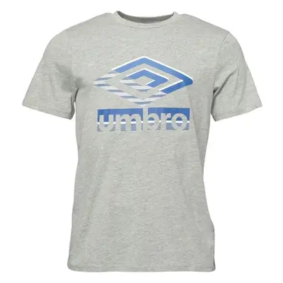 Umbro GLITCH GRAPHIC TEE Férfi póló, szürke, méret