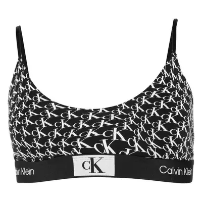 Calvin Klein ´96 COTTON-UNLINED BRALETTE Női melltartó, fekete, méret