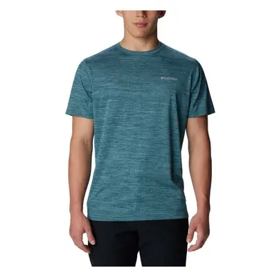 Columbia ALPINE CHILL™ ZERO SHORT SLEEVE CREW Férfi funkcionális póló, kék, méret