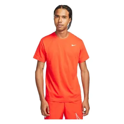 Nike DRY TEE DFC CREW SOLID Férfi póló edzéshez, narancssárga, méret