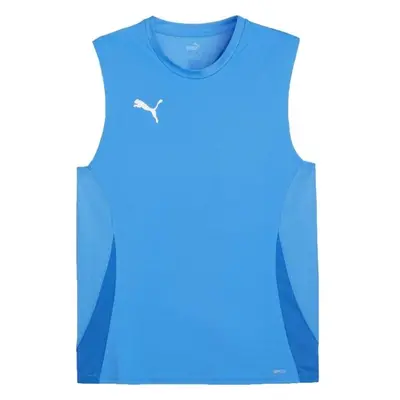 Puma TEAMGOAL SLEEVELESS JERSEY Férfi sportmez, kék, méret