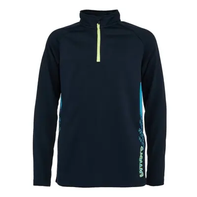 Umbro CYPHER QUARTER ZIP - JNR Fiú pulóver, sötétkék, méret