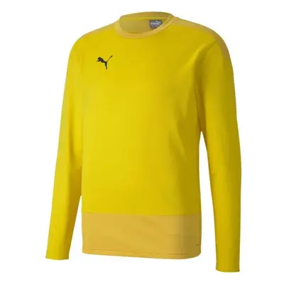 Puma TEAMGOAL TRAINING SWEAT Férfi sportpulóver, sárga, méret