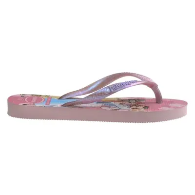 HAVAIANAS KIDS SLIM PRINCESS Lány strandpapucs, rózsaszín, méret 35/36