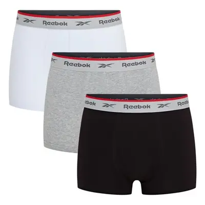 Reebok TRUNK OVETT 3pk Férfi boxeralsó, fekete, méret