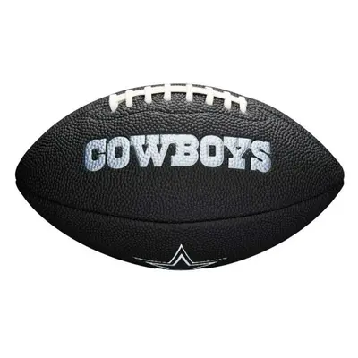 Wilson MINI NFL TEAM SOFT TOUCH FB BL DL Mini labda amerikai futballhoz, fekete, méret