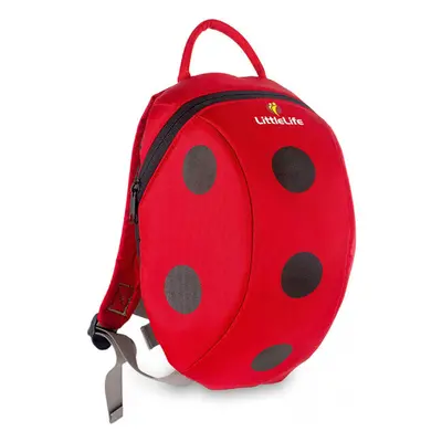 LITTLELIFE LADYBIRD 6L Gyerek hátizsák, piros, méret