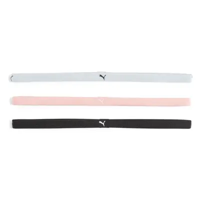 Puma AT SPORTBANDS WOMENS PACK (3PCS) Sportos fejpánt, fekete, méret