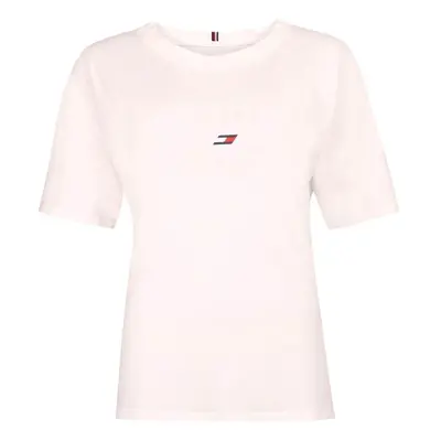 Tommy Hilfiger RELAXED TH GRAPHIC TEE Női póló, fehér, méret