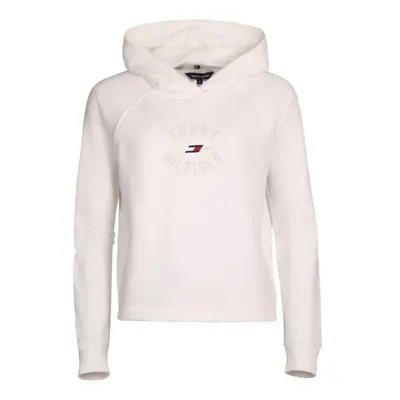 Tommy Hilfiger RELAXED TH GRAPHIC HOODIE Női pulóver, fehér, méret