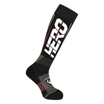 Rossignol HERO SOCKS X3 Sízokni, fekete, méret