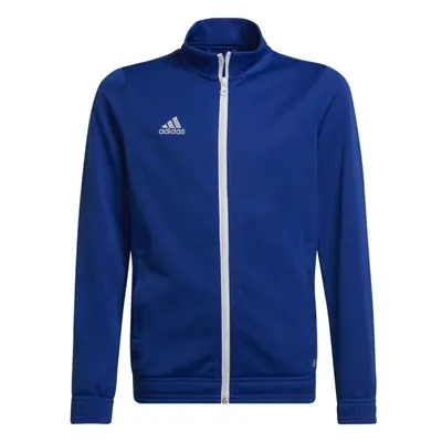 adidas ENT22 TK JKTY Junior futball pulóver, kék, méret