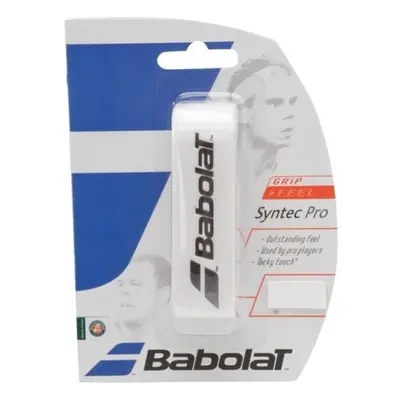 Babolat SYNTEC PRO GRIP WHITE Teniszütő grip, fehér, méret