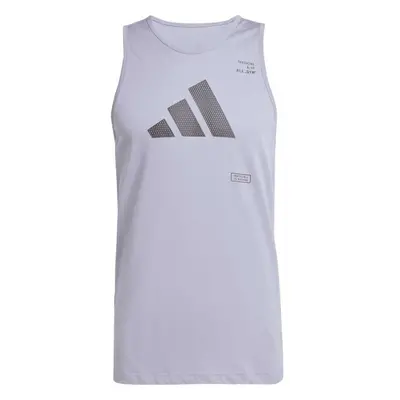 adidas TANK TOP Férfi ujjatlan póló, szürke, méret